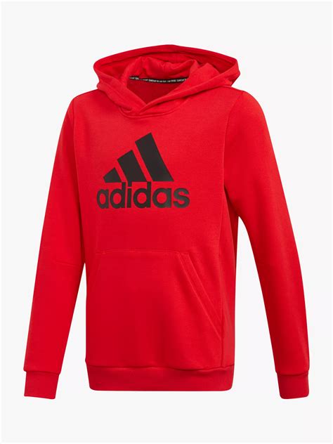 red adidas hoodie for boys.